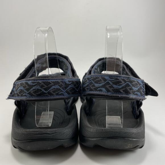 Teva Hurricane 4 Strappy Sandals Mens Size 9 Trail Navy Active Hike Water Aztec - Picture 4 of 9